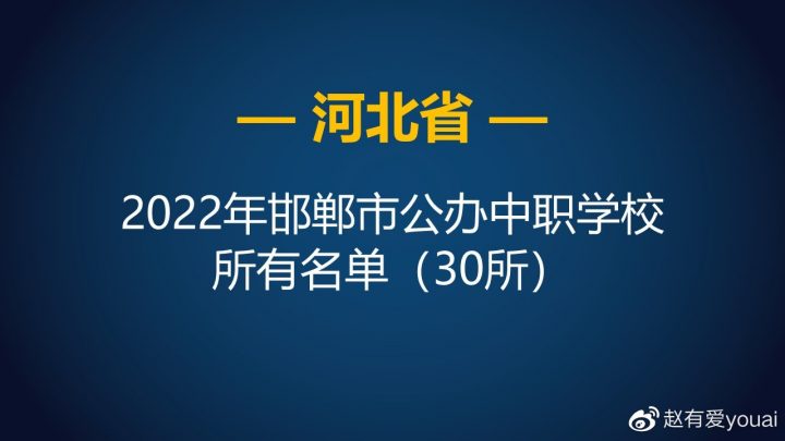 邯郸最好的中专排名前十名的学校(2023邯郸重点中职排名一览表)插图 邯郸最好的中专排名前十名的学校,2023邯郸重点中职排名一览表(附2022年最新排行榜前十名单)