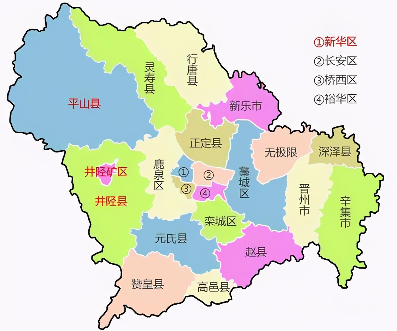 石家庄各个区有多少人,石家庄各区县人口一览:裕华区77万,正定县54万(附2022年最新排行榜前十名单)