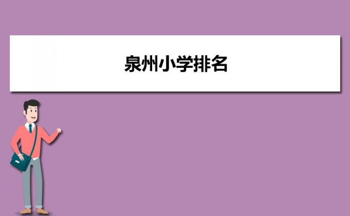 泉州最好的小学名单 2023年排名前十的学校一览表插图 泉州最好的小学名单,2023年排名前十的学校一览表(附2022年最新排行榜前十名单)